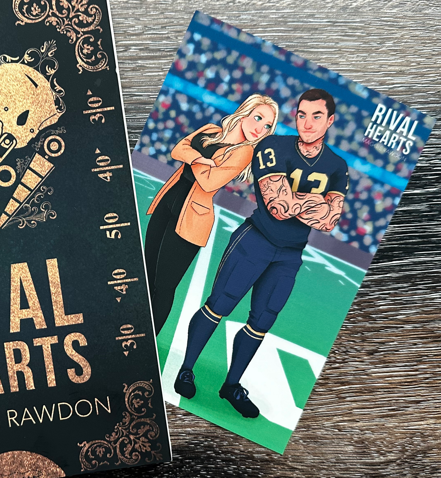 Rival Hearts - Couple Art Print